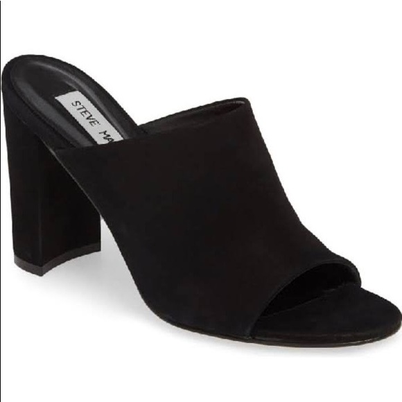Steve Madden Shoes - Steve Madden Esmeralda slip on chunky heel - leather upper size 8 1/2